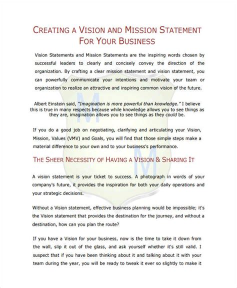Corporate Statements .